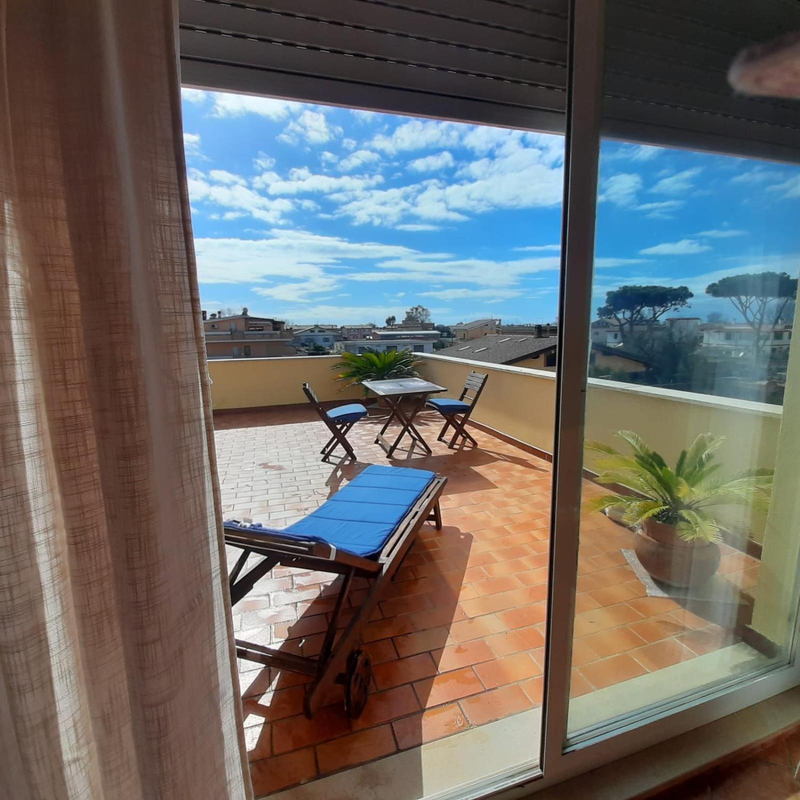 La Terrazza Sul Faro Apartman Fiumicino Kültér fotó