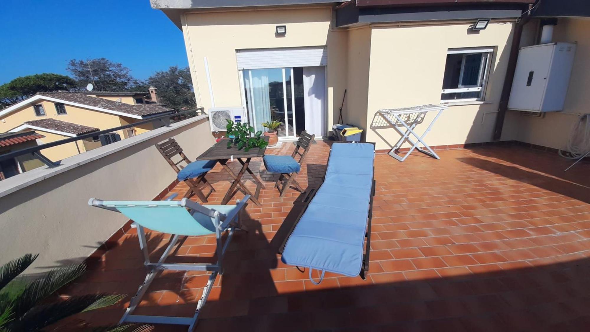 La Terrazza Sul Faro Apartman Fiumicino Kültér fotó