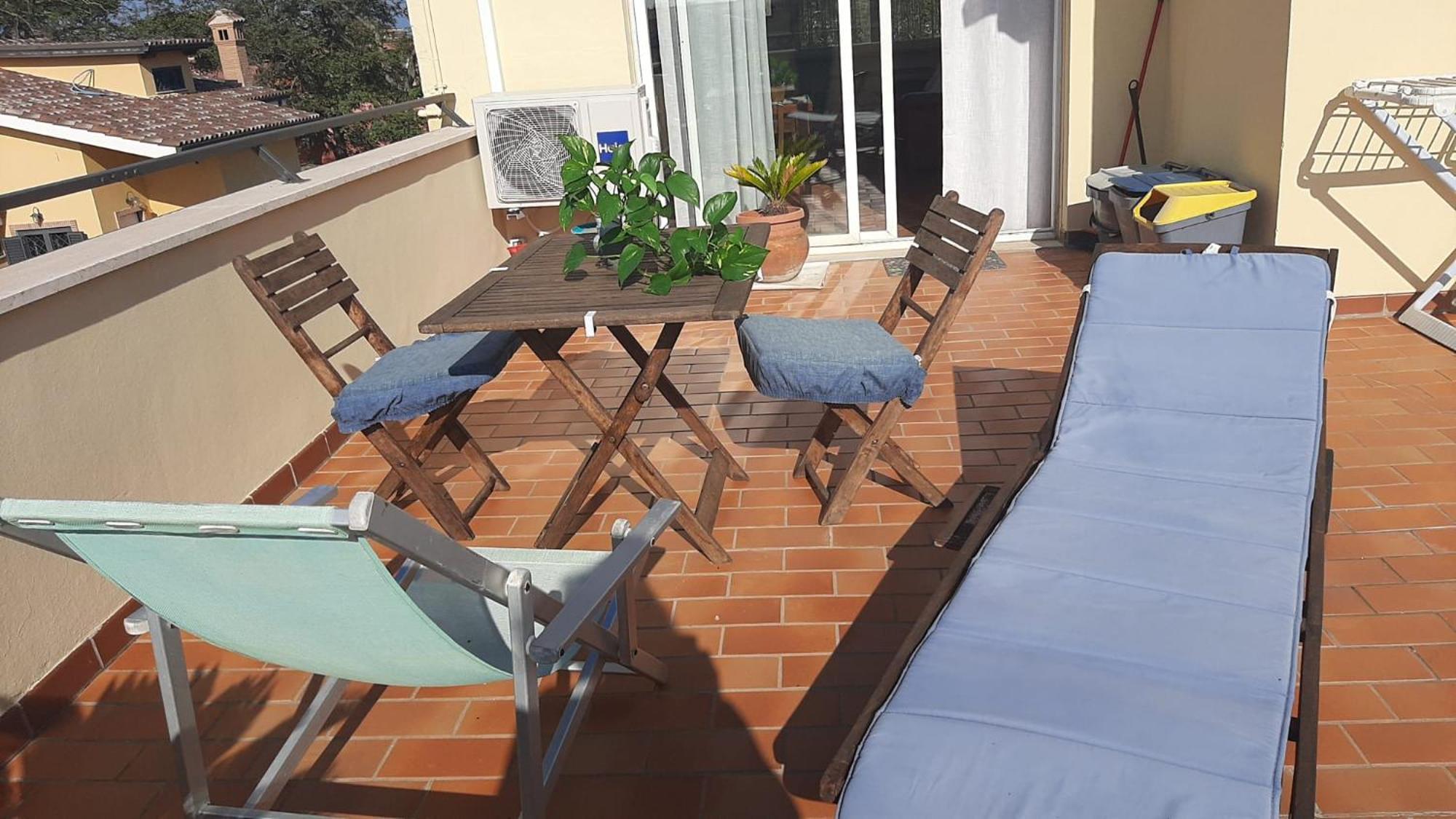 La Terrazza Sul Faro Apartman Fiumicino Kültér fotó